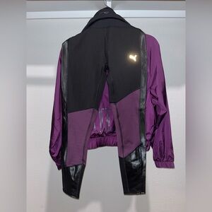 Puma Women's Purple and Black Leggings